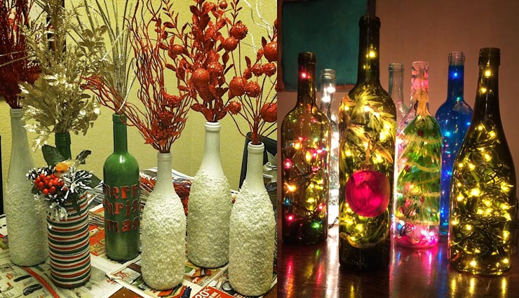 household,decorate house,house decoration,decorate house with wine bottle