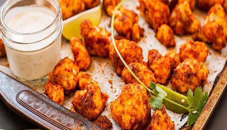 Recipe- Crispy Cauliflower Wings For Tea Time