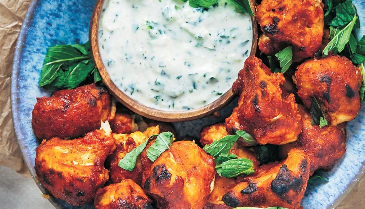 crispy cauliflower wings,recipe,snacks recipe,tea time snacks recipe