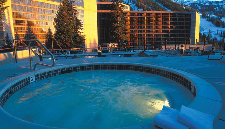 outdoor winter pools,hotel villa honegg,switzerland,cliff lodge & spa,utah,usa,portillo ski resort,chile,lecrans hotel & spa,the westin trillium house,ontario,canada