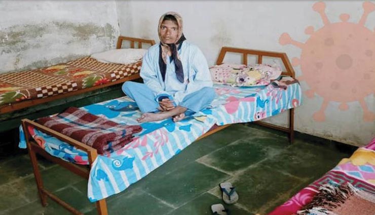 भरतपुर : पिछले पांच महीने से कोरोना संक्रमित है महिला, दो कमरों में कैद होकर रह गई जिंदगी 