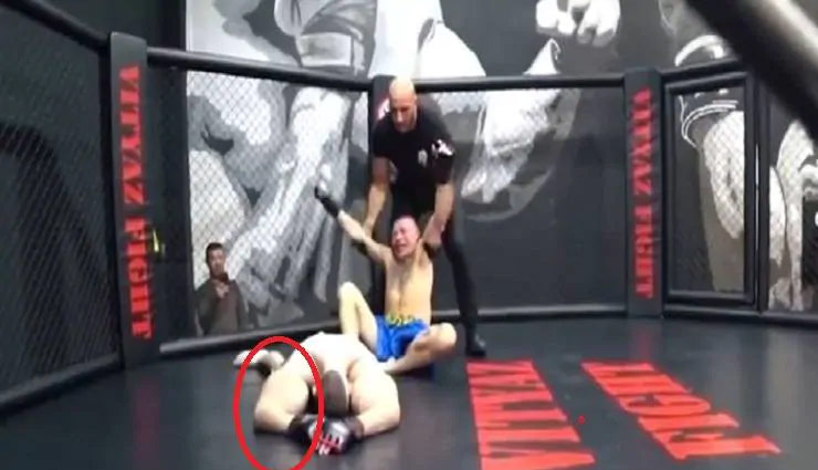 russian,fighter,freakish,biceps,defeated,mma fight,weird news in hindi