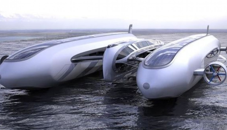 पानी के साथ हवा में भी सैर कराएगी ये लग्‍जरी याट, जानें खासियत, देखें VIDEO 