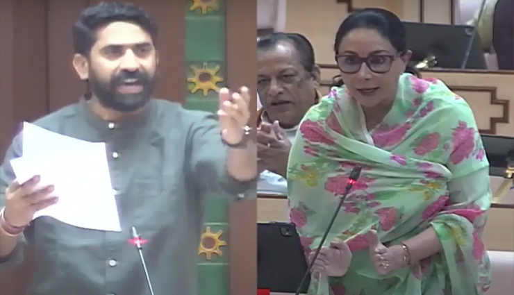 राजस्थान विधानसभा में गूंजा गर्भवती महिलाओं को देसी घी का मामला, सड़कों के लिए बोली दीया कुमारी. . .
