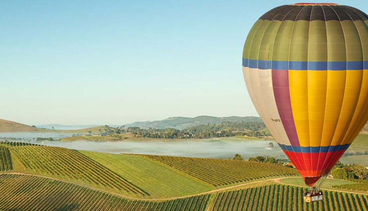 hot air balloon ride across the world,places to enjoy