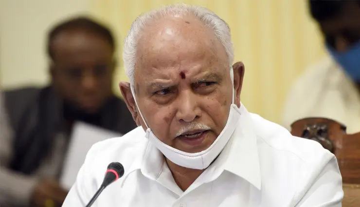 मुख्यमंत्री बीएस येदियुरप्पा ने इस्तीफे का किया ऐलान,  लंच के बाद मैं गवर्नर से करेंगे मुलाकात