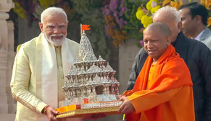 मंदिर वहीं बना है, जहाँ बनाने की सौगंध ली थी: योगी आदित्यनाथ