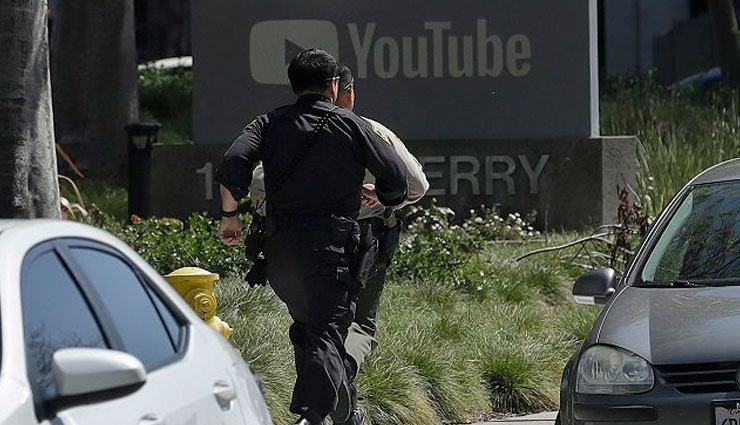 Shooting at YouTube Headquarters in San Bruno