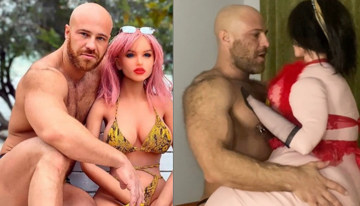 इस शख्स ने रचाई हैं डॉल के साथ शादी, खुद के साथ संबंध बना शूट करता है वीडियो!