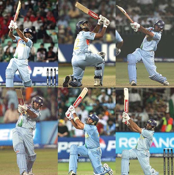six sixes,six ball record,cricket record,sir garfield sobers,ravi shastri,harshal gibbs,yuvraj singh,alex hales
