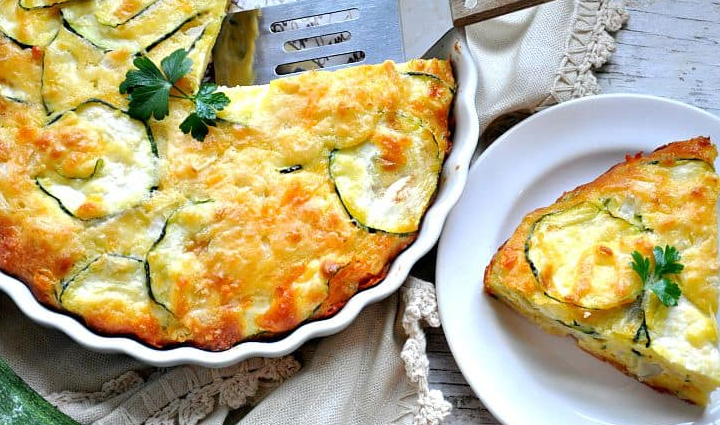 zucchini pie,recipe,snacks recipe,summer recipe
