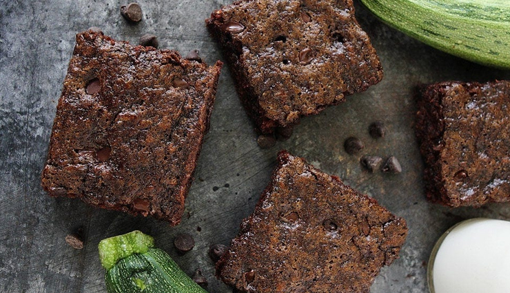 Recipe- Healthy To Eat Zucchini Brownies