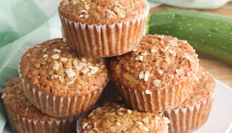 Recipe- Easy To Make For Breakfast Zucchini Oat Muffins