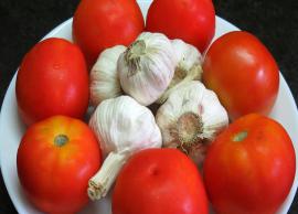 சுட்ட தக்காளி, பூண்டு சட்னி செய்து பாருங்கள்!!!