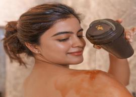 நடிகை அமிர்தா காபியில் குளிக்கும் புகைப்படம் செம வைரல்