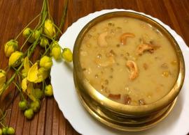 அருமையான சுவையில் கடலைப்பருப்பு ஜவ்வரிசி பாயாசம் செய்முறை