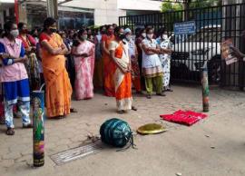 திருச்சியில் பாதுகாப்புடன் தீபாவளியை கொண்டாட விழிப்புணர்வு நிகழ்ச்சி