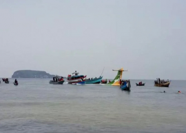 மோசமான வானிலையால் ஏரியில் விழுந்த விமானம்... 19 பேர் பலி