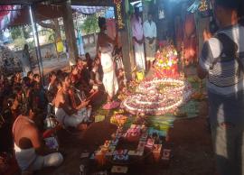 பிரசித்தி பெற்ற பூதலூர் பால தண்டாயுதபாணி சுவாமி கோயிலில் 108 சங்காபிஷேக விழா