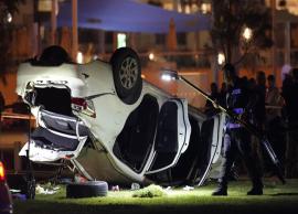 சுற்றுலாப்பயணிகள் மீது காரை மோதி தாக்குதல் நடத்திய பயங்கரவாதி