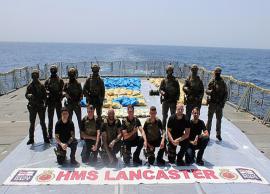 இந்திய பெருங்கடல் வழியாக 2 கப்பல்களில் கடத்தப்பட்ட போதைப் பொருள் பறிமுதல்