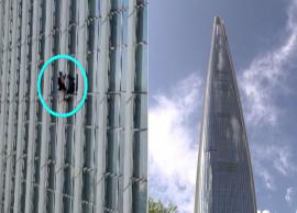 123 மாடி கோபுரத்தில் கயிறு இல்லாமல் ஏற முயன்ற பிரிட்டன் இளைஞர் தடுத்து நிறுத்தப்பட்டார்