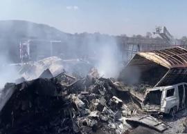 மெக்சிகோவில் 10க்கும் அதிகமான வாகனங்கள் மோதல்