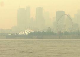 காட்டுத் தீ தாக்கத்தால் உலகிலேயே அதிக காற்று மாசு கொண்ட நகரமாக மாண்டிரியல் அறிவிப்பு