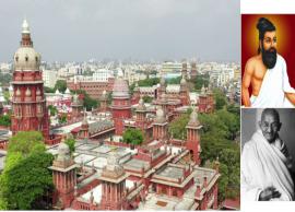 மகாத்மா காந்தி, திருவள்ளுவர் படங்களை தவிர மற்ற படங்களை நீக்க சுற்றறிக்கை