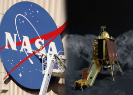 நிலவில் சந்திரயான்-3 லேண்டரை நாசா செயற்கைக்கோள் எடுத்த படம்