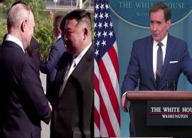 ரஷ்யா – வடகொரியா இடையே ஆயுத ஒப்பந்தம் ஏற்பட்டால் கூடுதல் பொருளாதார தடை விதிக்கப்படும்