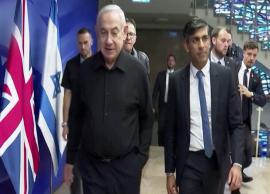 இஸ்ரேலிய மக்களுக்கு எப்போம் உறுதுணையாக இருப்போம்... பிரிட்டன் பிரதமர் ரிஷி சுனக் உறுதி