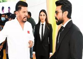 ராம்சரணை வைத்து இயக்கும் படத்தின் படப்பிடிப்பில் இயக்குனர் ஷங்கர் பிஸி