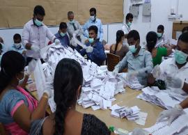 யாழ்ப்பாணத்தில் பொதுத் தேர்தலுக்கான வாக்கு எண்ணிக்கை ஒத்திகை நிகழ்ச்சி