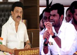 காவிரியில் தண்ணீர் திறந்து விட வலியுறுத்தாதது ஏன்? அண்ணாமலை கேள்வி