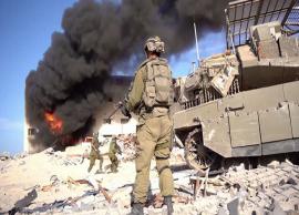 ஹமாஸ் அமைப்பினரின் அலுவலகங்களை தரைமட்டமாக்கிய இஸ்ரேல் படையினர்