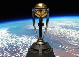 அக்டோபர் மாதம் இந்தியாவில் நடக்கிறது 50 ஓவர் உலகக் கோப்பை தொடர்