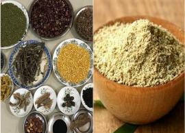 சருமத்தை பராமரிக்கணுமா... இயற்கை பொருட்களால் தயாரான நலங்கு மாவு போதும்!!!