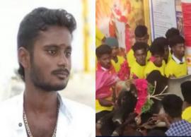 சூரியரில் நடந்த ஜல்லிக்கட்டில் மாடு முட்டி வாலிபர் பலி