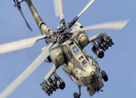 கிரீமியா தீபகற்பத்தில் ரஷ்ய ராணுவ ஹெலிகாப்டர் விபத்து