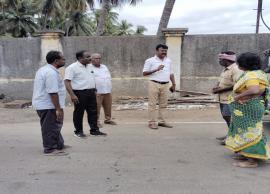 டெங்கு கொசுப்புழு ஒழிப்பு தூய்மைப்பணிகள் குறித்து தஞ்சை மாநகராட்சி ஆணையர் திடீர் ஆய்வு