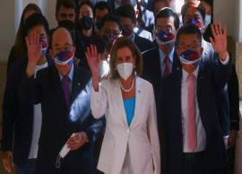 அமெரிக்க சபாநாயகர் நான்சி பெலோசி தைவானில் இருந்து புறப்பட்டார்