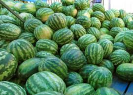 கொளுத்துது வெயில்... குவிந்தது தர்பூசணி பழங்கள்; விற்பனை அமோகம்