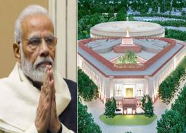 புதிய நாடாளுமன்றக் கட்டடத்துக்கு பிரதமா் மோடி இன்று அடிக்கல் நாட்டல்