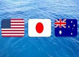 அமெரிக்கா, ஆஸ்திரேலியா, ஜப்பான் நாடுகள் மத்தியில் முத்தரப்பு பேச்சுவார்த்தை