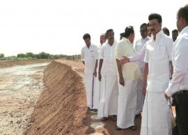 தஞ்சை, திருச்சி மாவட்டங்களில் தூர்வாரும் பணிகளை முதல்வர் ஆய்வு