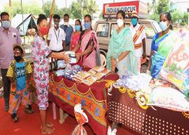 சர்க்கஸ் கலைஞர்களின் குடும்பத்தினருக்கு நிவாரண உதவி வழங்கல்