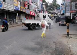 ஹட்டன் நகரில் பல இடங்களில் தொற்று நீக்கம் பணி