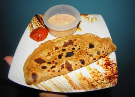 உடல் ஆரோக்கியத்திற்கான காலை உணவு 'வேர்க்கடலை பட்டர் பராத்தா' செய்து அசத்தலாம் வாங்க