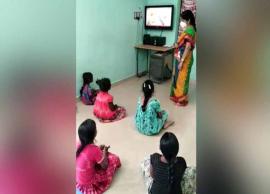 ஆன்லைன் வகுப்புகளை மாணவர்கள் கவனிக்கிறார்களா? ஆசிரியை ஆய்வு